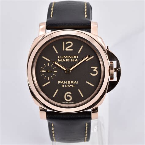 Panerai Luminor Marina 8 Days Oro Rosso PAM00511